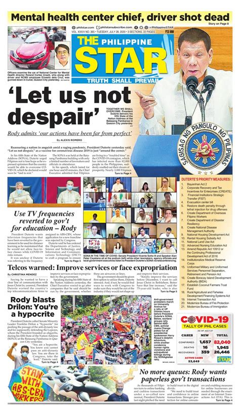 Phillipines latest news .